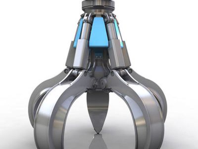 Gầu gắp phế liệu