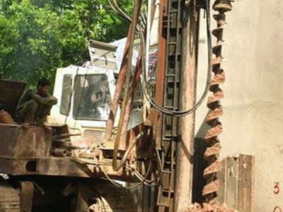 Khoan dẫn ép cọc- Khoan ruột gà Khoan dẫn ép cọc- Khoan ruột gà