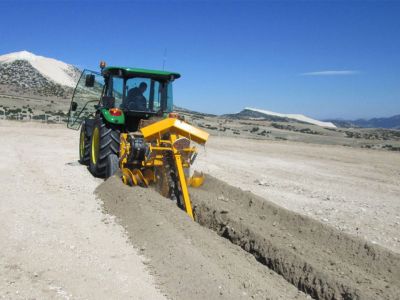 Một số ứng dụng của máy đào rãnh