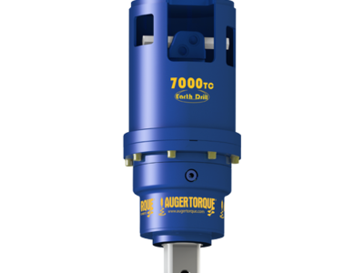 Máy khoan đất thủy lực gắn xe cẩu thùng