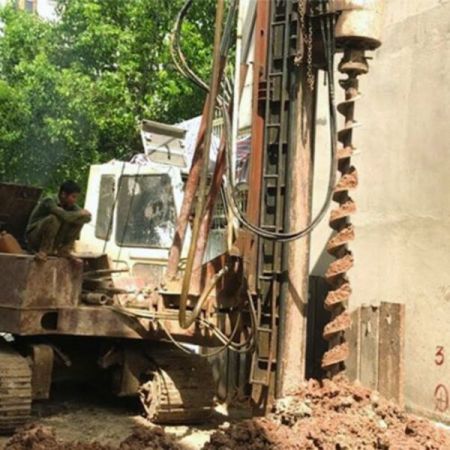 Khoan dẫn ép cọc- Khoan ruột gà Khoan dẫn ép cọc- Khoan ruột gà